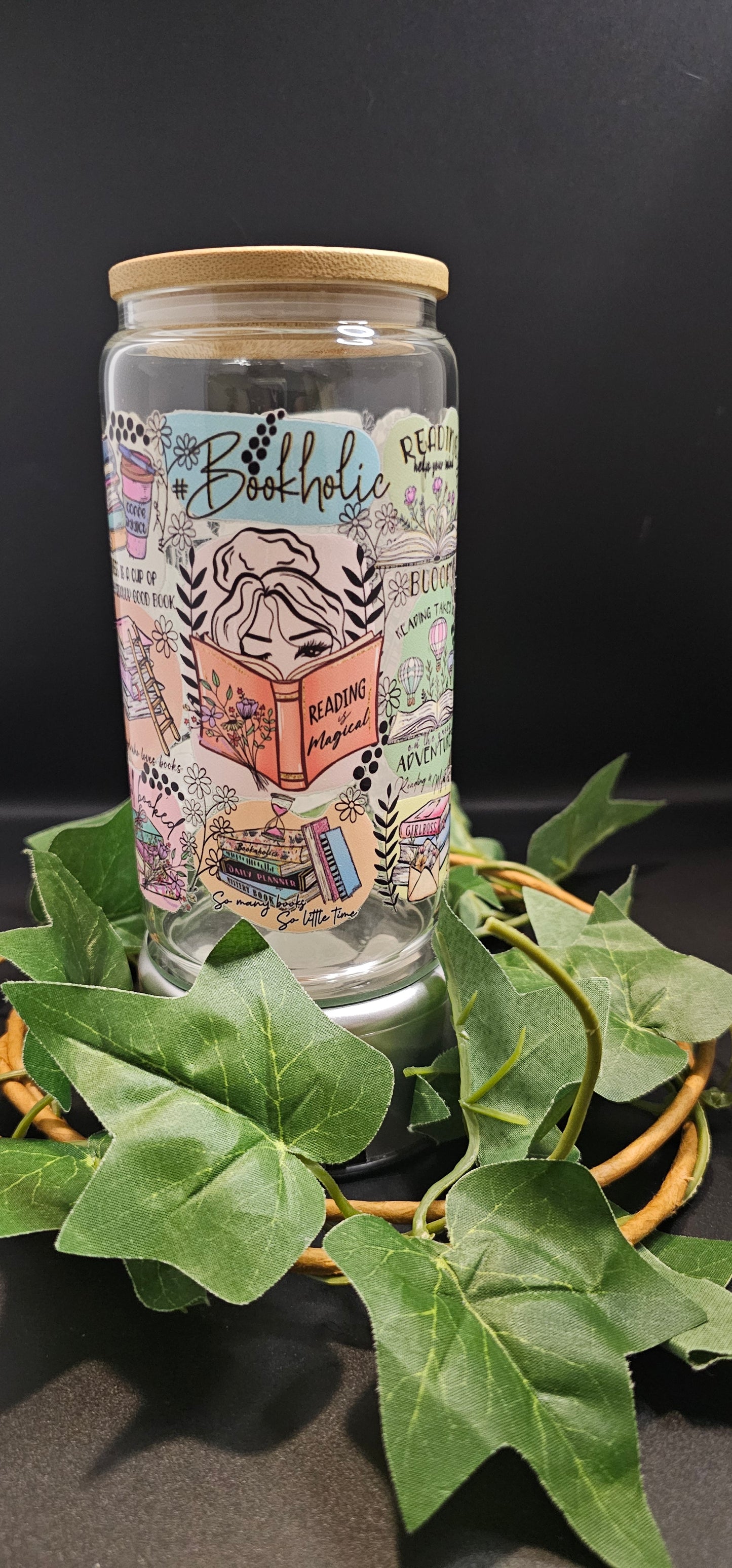 LIBBEY GLASS - BOOKAHOLICS