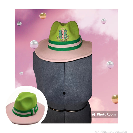 AKA Inspired Fedora 2-Tone Hat